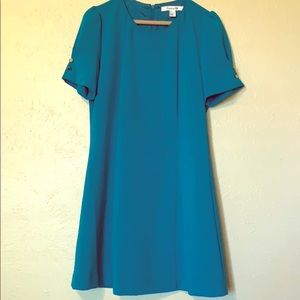 Classy turquoise dress